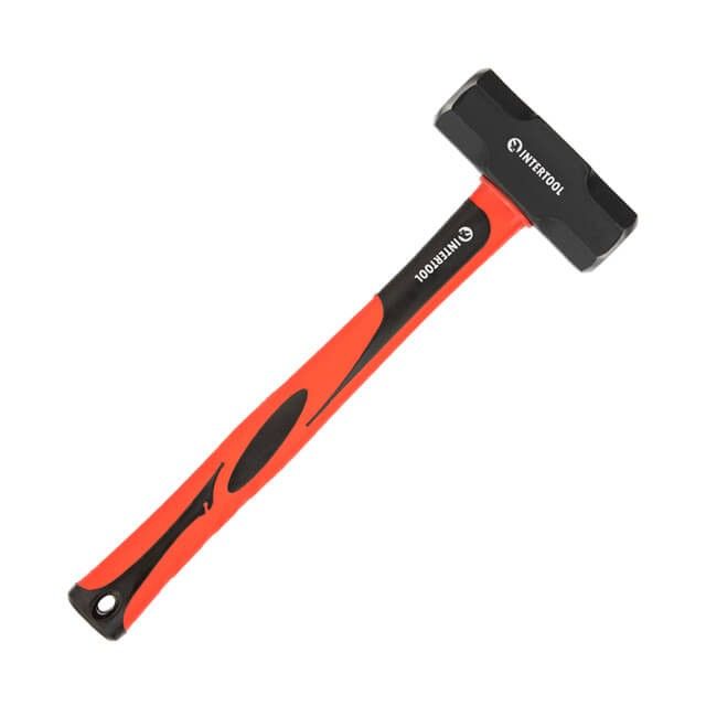 Кувалда, 2000 г, ручка из фибергласса INTERTOOL HT-0242