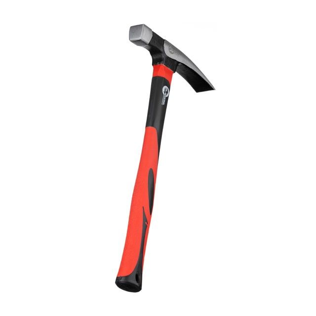 Молоток каменщика, 510 г, ручка из фибергласса INTERTOOL HT-0240