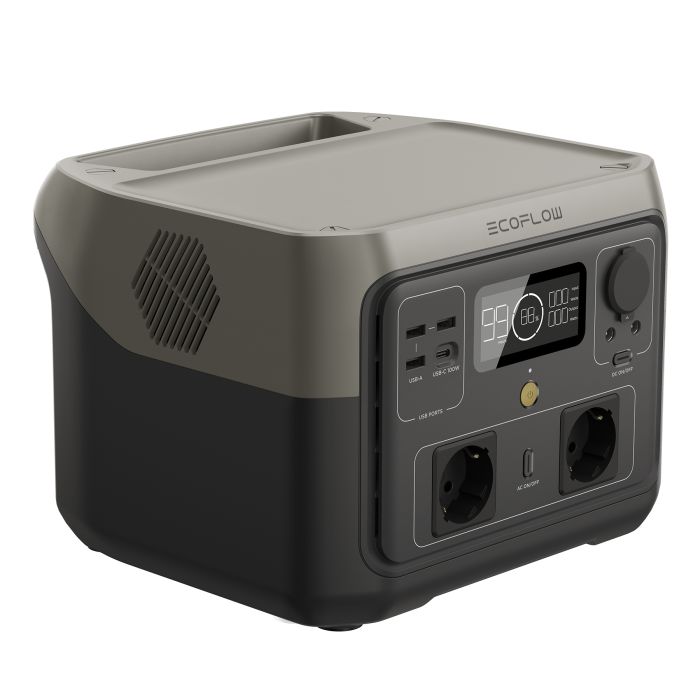 Зарядна станція EcoFlow RIVER 2 Max (512 Вт · год) - Switzerland Version