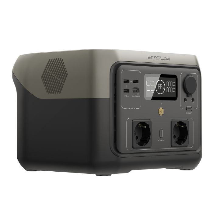 Зарядна станція EcoFlow RIVER 2 Max (512 Вт · год) - Switzerland Version
