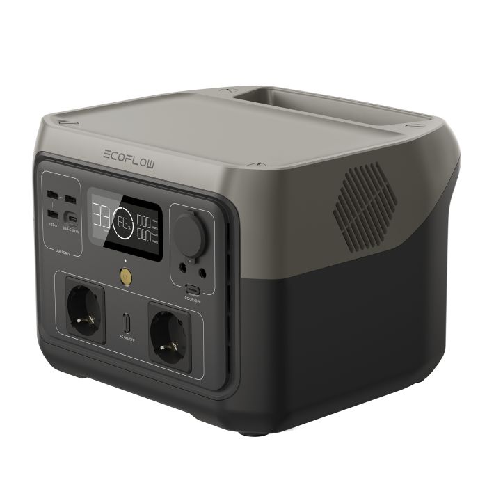 Зарядна станція EcoFlow RIVER 2 Max (512 Вт · год) - Switzerland Version