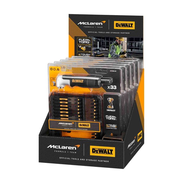 Набір біт з кутовою насадкою DeWALT DT70782