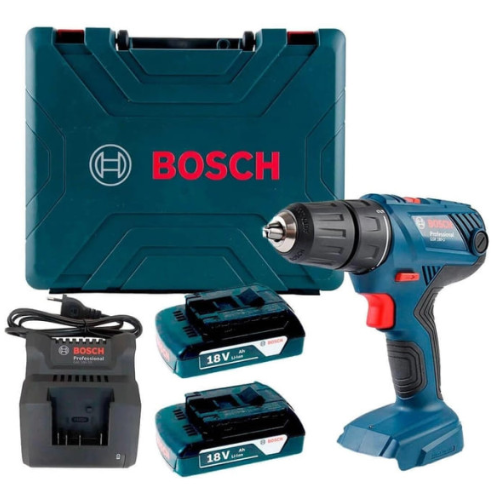 Акумуляторний дриль-шуруповерт Bosch GSR 180-Li, 2 акб 18V 2 Ah у валізі Акумуляторний дриль-шуруповерт Bosch GSR 180-Li, 2 акб 18V 2 Ah у валізі