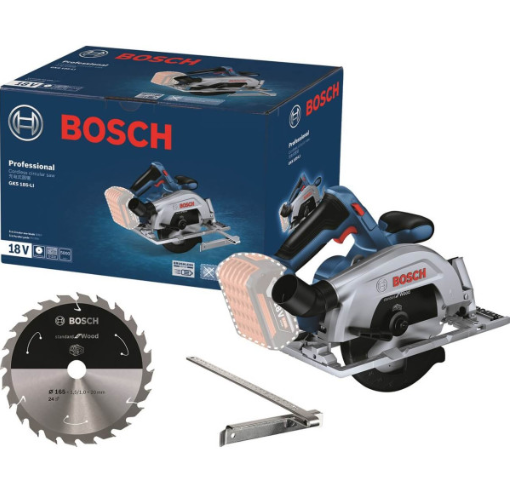 Акумуляторна дискова пила Bosch GKS 185-LI Professional без акб і з/п з диском Standard for Wood Акумуляторна дискова пила Bosch GKS 185-LI Professional без акб і з/п з диском Standard for Wood
