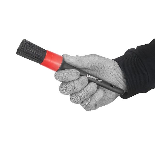 Набор кистей для детейлинга, химчистки, 5 ед. INTERTOOL AT-0100