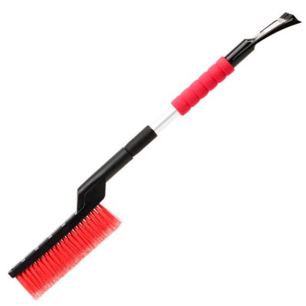 Щетка со скребком, телескопическая, 68-86 см INTERTOOL AT-0118 Щетка со скребком, телескопическая, 68-86 см INTERTOOL AT-0118