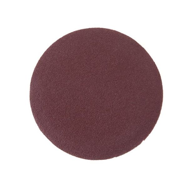Круг наждачный самоклеющийся 125 мм, бумага класс E, К100, 10 ед. INTERTOOL BT-0561