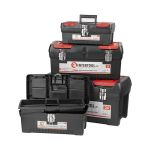 Комплект ящиков для инструментов с металлическим замком, 4 ед. INTERTOOL BX-0004