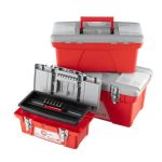 Комплект ящиків для інструменту з мет. замками 3 од. (BX-0513 13" / BX-0516 16" / BX-0518 18") INTERTOOL BX-0503