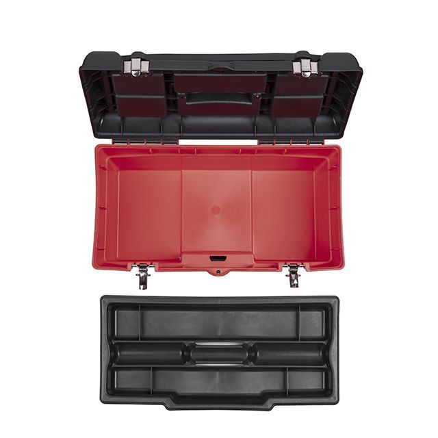 Ящик для инструментов с металлическими замками, 19": 483*242*240 мм INTERTOOL BX-1119