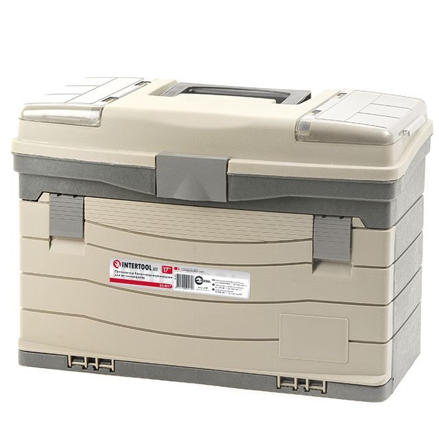 Органайзер багатофункціональний для металовиробів 17" 435*235*30 мм INTERTOOL BX-4017
