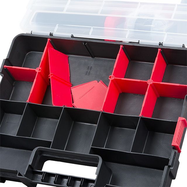 Органайзер 14.5" 375*280*67мм INTERTOOL BX-4021 Органайзер 14.5" 375*280*67мм INTERTOOL BX-4021