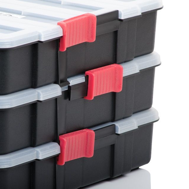 Органайзер 14.5" 375*280*67мм INTERTOOL BX-4021 Органайзер 14.5" 375*280*67мм INTERTOOL BX-4021