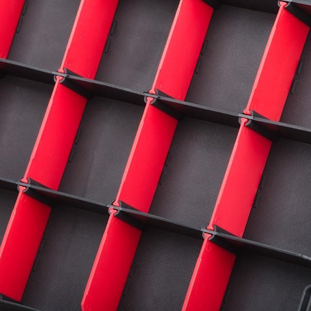 Органайзер двухсторонний 12.5", 2 в 1, 320*270*80мм INTERTOOL BX-4022