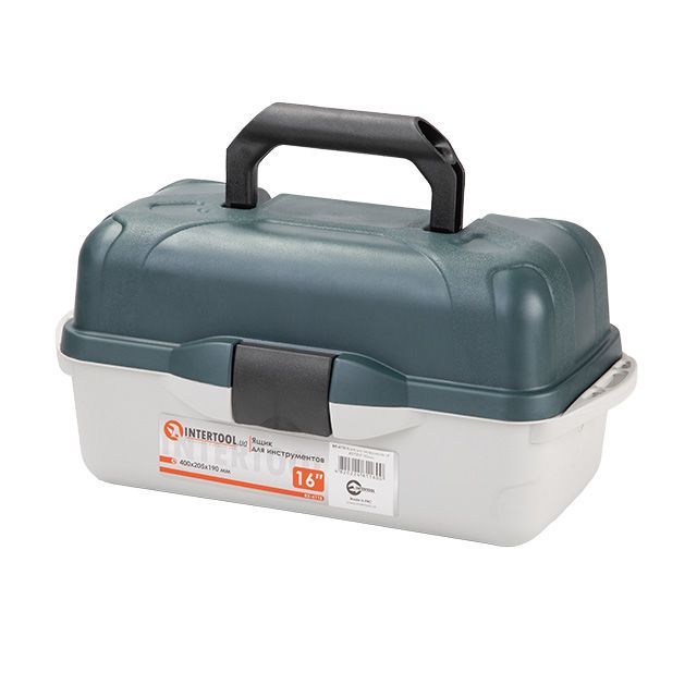 Ящик для инструментов 16" 400*205*190мм INTERTOOL BX-6116