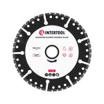 Диск алмазный универсальный сегментный 180 *22.2 на угловую шлифмашину INTERTOOL CT-1011