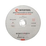 Круг отрезной по металлу 180*1.6*22.2 мм INTERTOOL CT-4013
