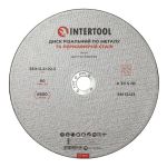Круг отрезной по металлу 230*2.4*22.2 мм INTERTOOL CT-4017