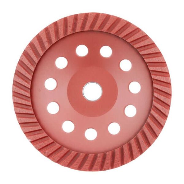 Фреза торцевая шлифовальная алмазная Turbo 180*22.2 мм INTERTOOL CT-6280