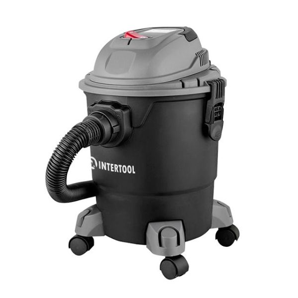 Пылесос строительный 1200 Вт, бак 20 л, пластик, 17 кПа INTERTOOL DT-1020 Пылесос строительный 1200 Вт, бак 20 л, пластик, 17 кПа INTERTOOL DT-1020