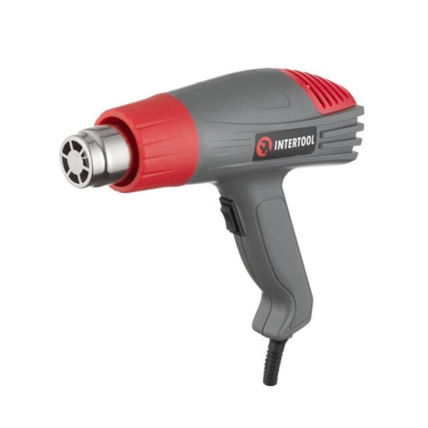 Фен технический 2000 Вт, 400-600°С, 300-500 л/мин, 2 режима INTERTOOL DT-2416 Фен технический 2000 Вт, 400-600°С, 300-500 л/мин, 2 режима INTERTOOL DT-2416