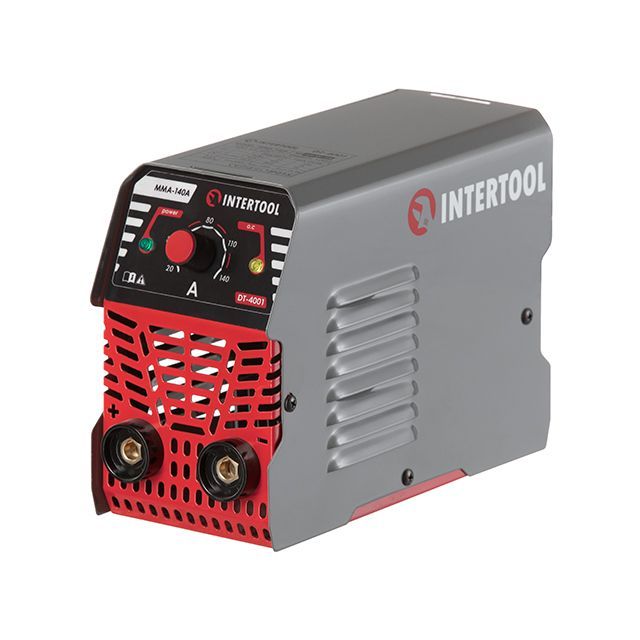 Зварювальний апарат, інверторний MMA-140А INTERTOOL DT-4001