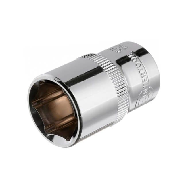 Головка шестигранная 1/2", 17×38 мм, Cr-V, STORM INTERTOOL ET-0017