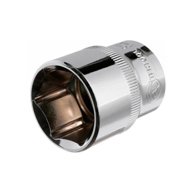 Головка шестигранная 1/2", 24×38 мм, Cr-V, STORM INTERTOOL ET-0024