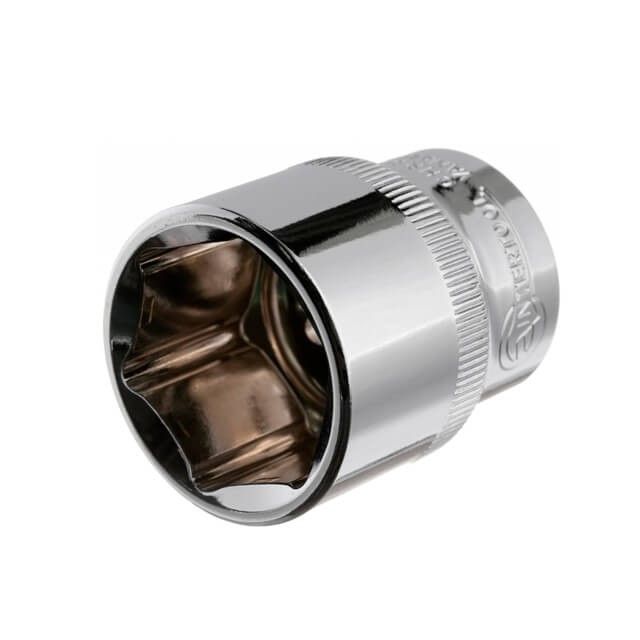 Головка шестигранная 1/2", 25×40 мм, Cr-V, STORM INTERTOOL ET-0025