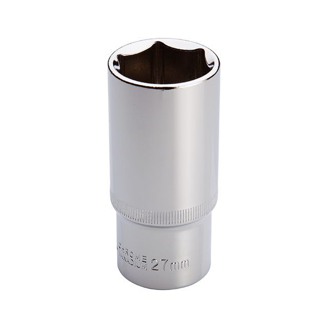 Головка шестигранная удлиненная 1/2", 27×78 мм, Cr-V, STORM INTERTOOL ET-0127
