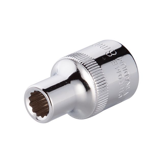 Головка двенадцатигранная 1/2", 8×38 мм, Cr-V STORM INTERTOOL ET-0208