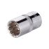 Головка двенадцатигранная 1/2", 16×38 мм, Cr-V STORM INTERTOOL ET-0216