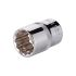 Головка двенадцатигранная 1/2", 19×38 мм, Cr-V STORM INTERTOOL ET-0219