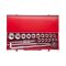 Набір інструментів 3/4", 20 од. (гол. 19-50 мм) металевий кейс INTERTOOL ET-6024
