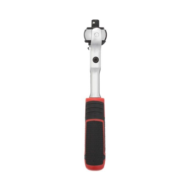 Рукоятка с храповым механизмом поворотная STORM, 72 зуба 1/4", Cr-V INTERTOOL ET-8007