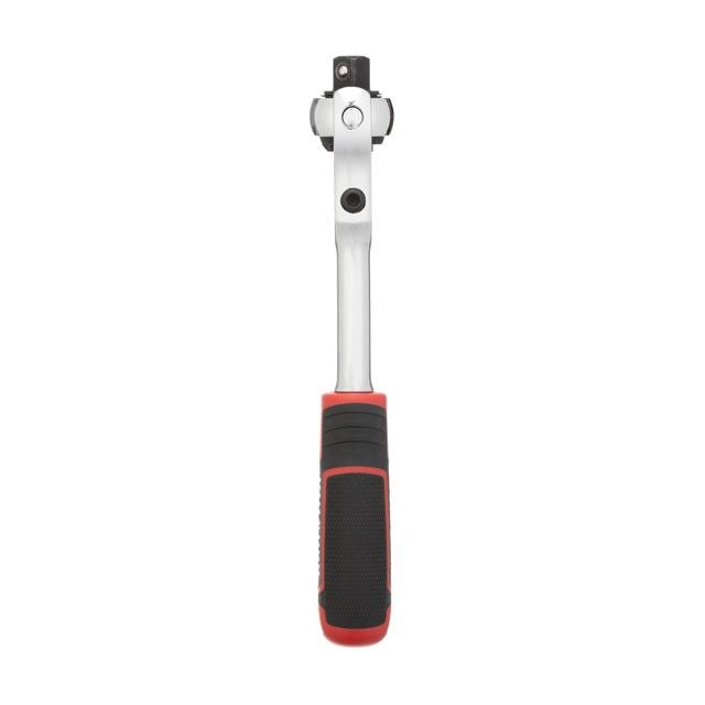 Рукоятка с храповым механизмом поворотная STORM, 72 зуба 1/2", Cr-V INTERTOOL ET-8009