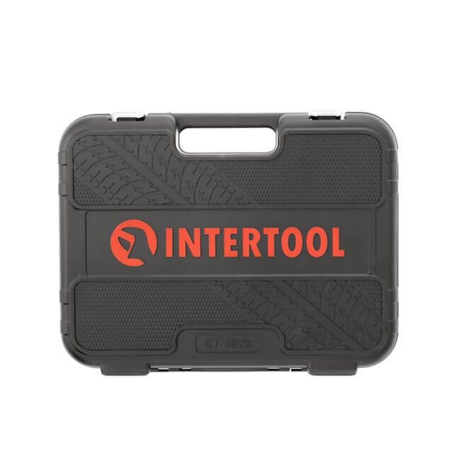 Набір інструментів 73 од. STORM, 1/2", 1/4", Cr-V INTERTOOL ET-8073