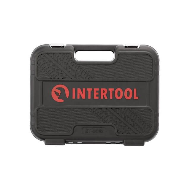 Набір інструментів 1/2" & 1/4", 82 од., Cr-V STORM INTERTOOL ET-8082