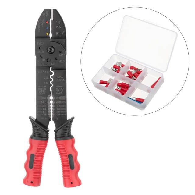 Набор инструментов 1/2" & 1/4", 100 ед., Cr-V STORM INTERTOOL ET-8100