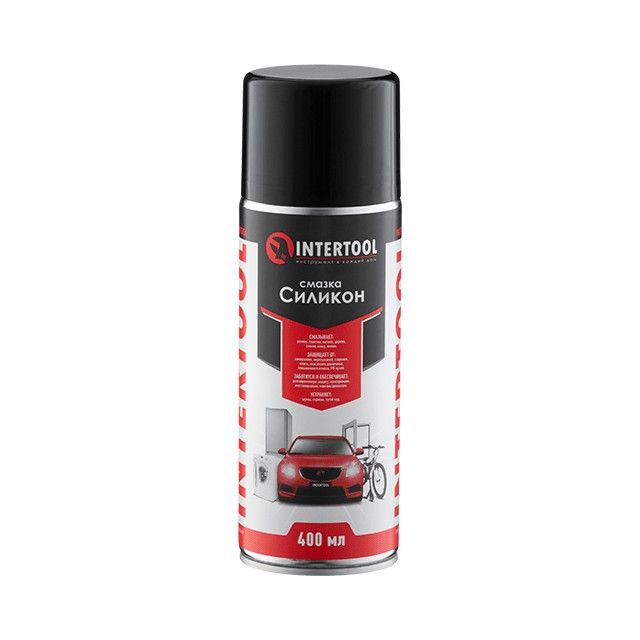 Cмазка "Силикон", аэрозоль 400 мл INTERTOOL FS-6040