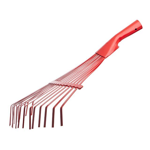 Грабли веерные усиленные, 22 плоских прута INTERTOOL FT-3002