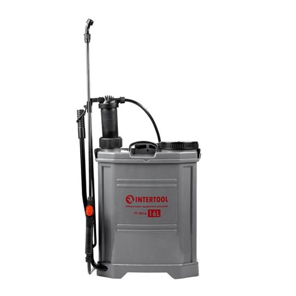 Опрыскиватель гидравлический ранцевый 16 л INTERTOOL FT-9016