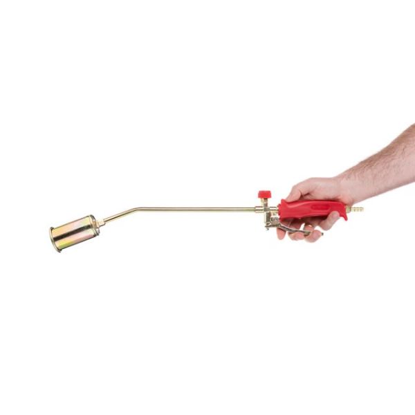 Горелка газовая с регулятором и клапаном 595мм, сопло 110мм, Ø45мм INTERTOOL GB-0044