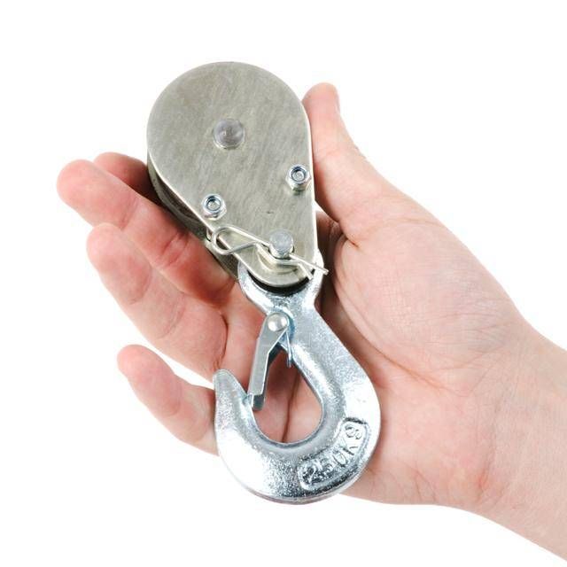 Лебедка электрическая 220/230В, 500Вт, 125/250 кг, трос 3.0мм*12м INTERTOOL GT1481