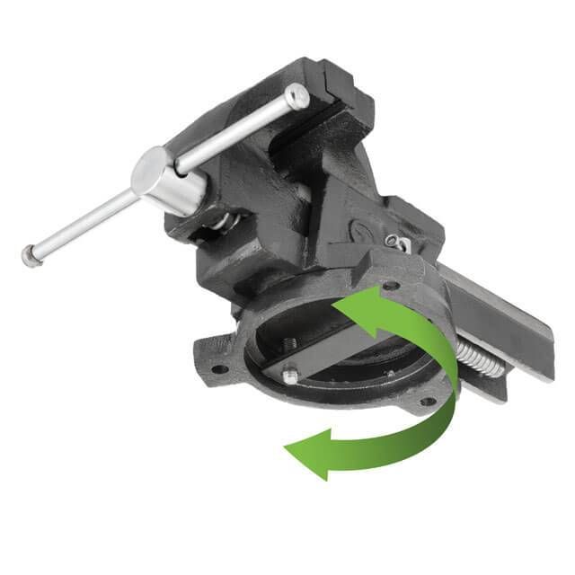 Лещата слюсарні поворотні 125 мм INTERTOOL HT-0082