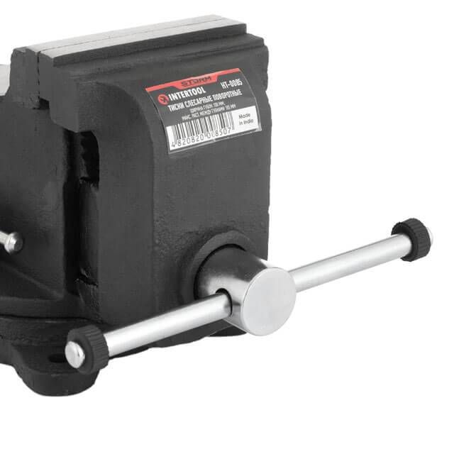 Лещата слюсарні поворотні 100 мм STORM INTERTOOL HT-0085