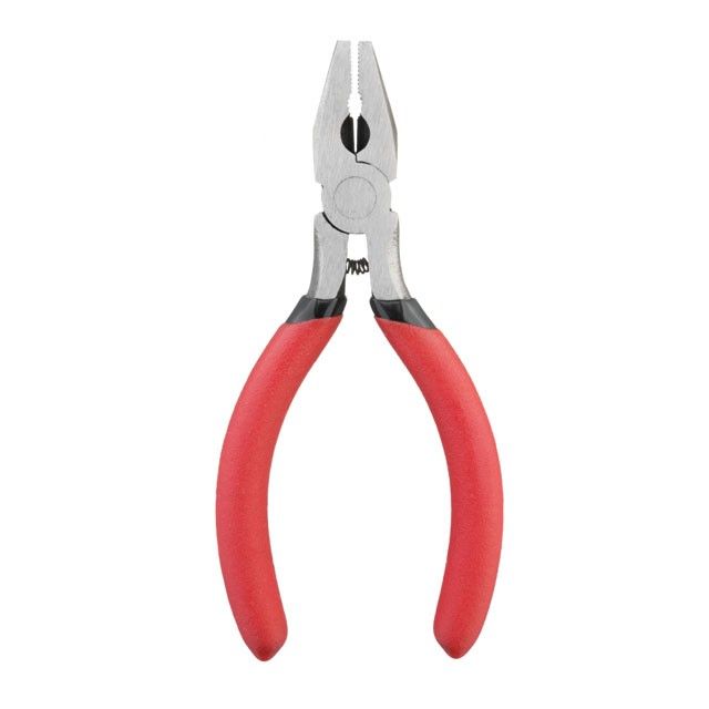 Плоскогубцы 115 мм, прецизионные, двухслойные рукоятки INTERTOOL HT-0110