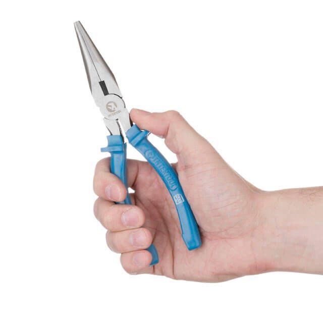 Длинногубцы прямые 200 мм INTERTOOL HT-0123