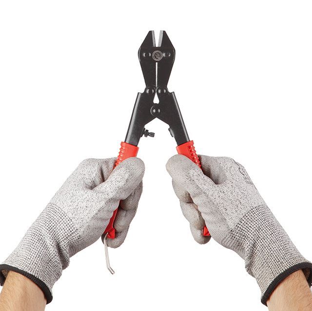 Ножницы арматурные 210 мм, 0-4 мм INTERTOOL HT-0171