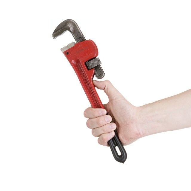 Ключ трубный 350мм тип "Stillson" INTERTOOL HT-0183